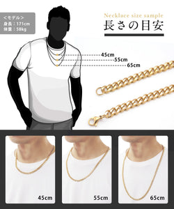 ネックレス 6㎜、ゴールド - 画像3